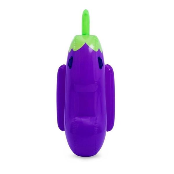 Quality Water Amusement eggplant Adult Pool Float Friendly PVC Swimming Inflatable Toy for sale