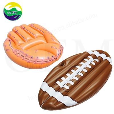 China Fielders Choice Lounge Lake Floating Pool Toys Two Person Float Customized Logo for sale