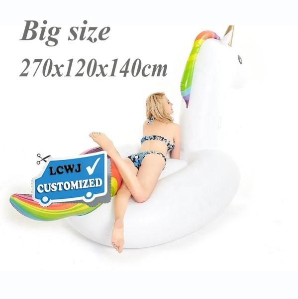 Quality China Factory Direct Sale Lake Water Large Candy Inflatable Unicorn Beach float for sale