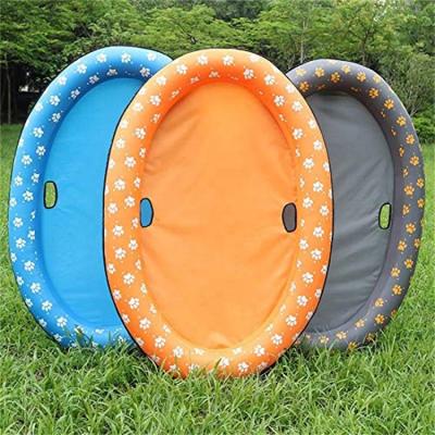 China Dog Party Pool Float Inflatable Floating Dog Toy Dog Pool Float for sale