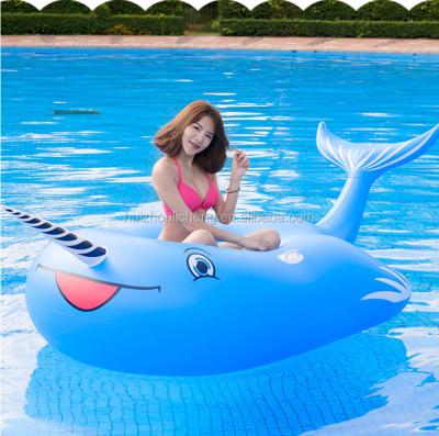 China 200kg Swimming Pool Float Indoor Outdoor Narwhal Pool Float for sale