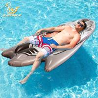Quality 0.25mm Inflatable Floating Drink Holder Portable Air Inflatable Surf Board Custom Shaped for sale