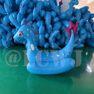 Quality Lovely Ride On Swimming Pool Float Dinosaur Pool Inflatable Sprinkler 160CM for sale