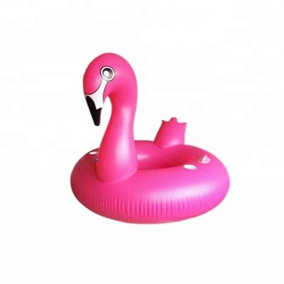 China Sport Spel Opblaasbare zwembadstoel Roze Flamingo Float 100kg tot 500kg Te koop