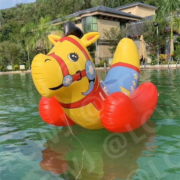 Quality Aqua Water Swimming Pool Float 160CM Horse Pool Summer Toys for sale