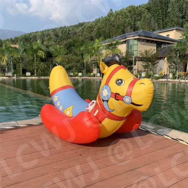 Quality Aqua Water Swimming Pool Float 160CM Horse Pool Summer Toys for sale