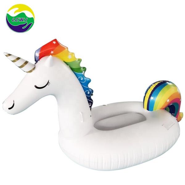 Quality Non Toxic Swimming Pool Float Inflatable 1.5m Unicorn Pool Toy for sale