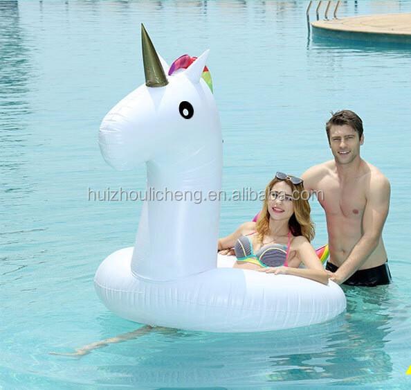 Quality Non Toxic Swimming Pool Float Inflatable 1.5m Unicorn Pool Toy for sale