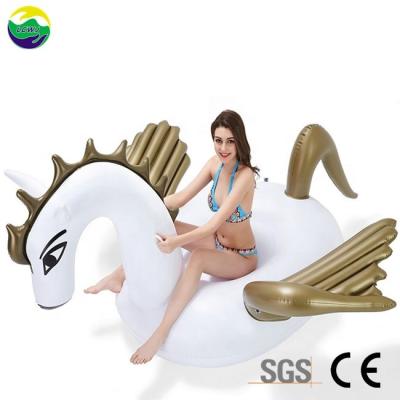 Quality Eco Friendly Pegasus Inflatable Pool Float Horse Adult Toys 250 X 250 X 130cm for sale