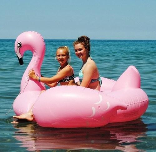 Quality Kids Summer Lounge Flamingo Pool Float 300kg Swimming Pool Floats For Adults for sale