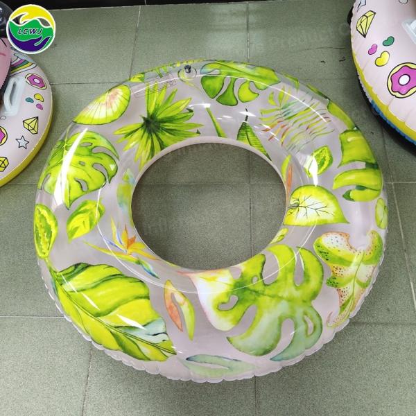 Quality PVC 150KG Inflatable Swimming Ring Float Instagram Style Blow Up Ring Pool for sale