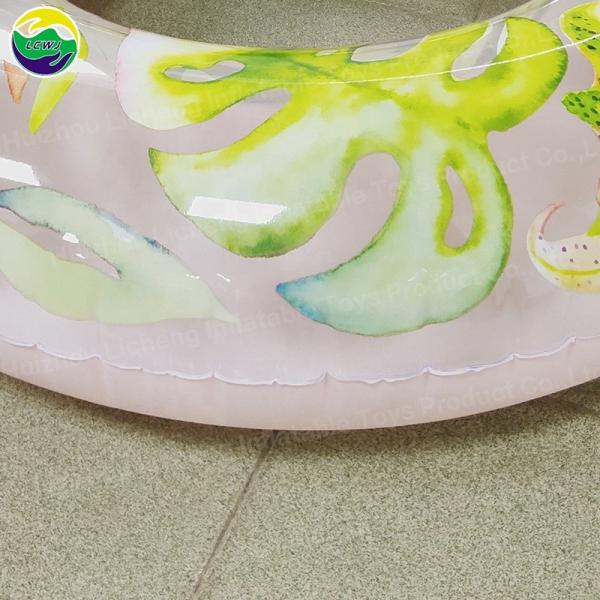 Quality PVC 150KG Inflatable Swimming Ring Float Instagram Style Blow Up Ring Pool for sale