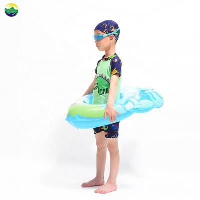 Quality 0.25mm Inflatable Outerdoor Pool Float Tube Fish Pool Toys Swimming Water Raft 8 for sale