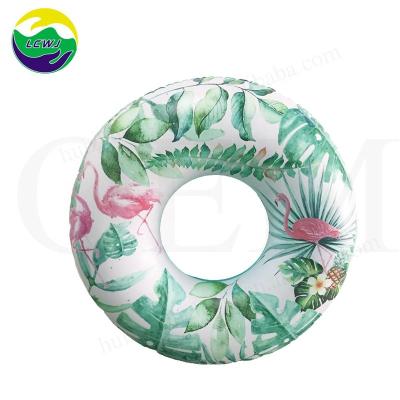 China Donut Ins Flamingo Tubos de natación inflables anillo de natación de 60 cm para adultos en venta