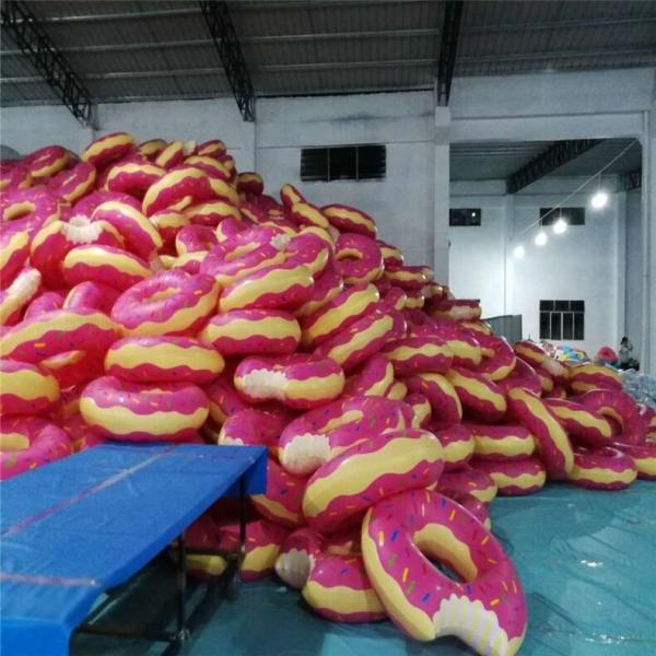 Quality Donut Ins Flamingo Swim Tube Inflatable 60cm Swim Ring For Adults for sale