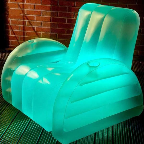 Quality Inflatable Lounger Blow Up Sofa Couch Air Sofa Camping For Party for sale