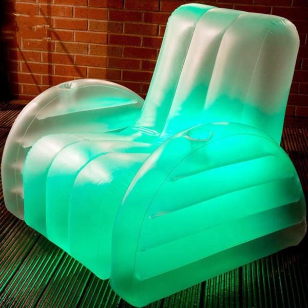 Quality Inflatable Lounger Blow Up Sofa Couch Air Sofa Camping For Party for sale