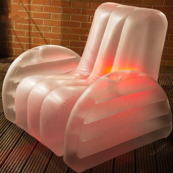 Quality Inflatable Lounger Blow Up Sofa Couch Air Sofa Camping For Party for sale