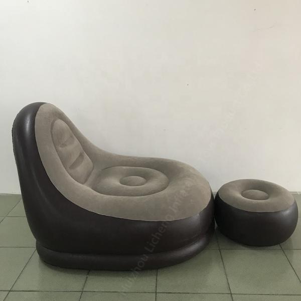 Quality ISO9001 Inflatable Furniture Inflatable Air Chair Needlepoint Sofa Bed Ultra for sale