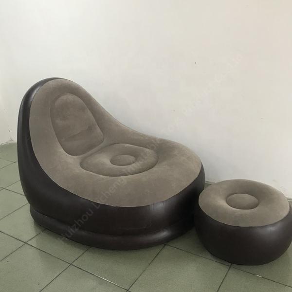 Quality ISO9001 Inflatable Furniture Inflatable Air Chair Needlepoint Sofa Bed Ultra for sale