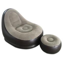 Quality ISO9001 Inflatable Furniture Inflatable Air Chair Needlepoint Sofa Bed Ultra for sale