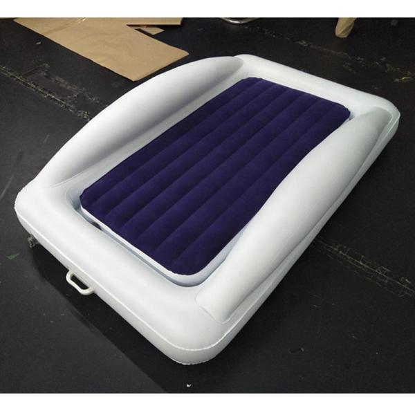 Quality Camp Home Use Inflatable Furniture 140kgs Inflatable Air Mattress With Security for sale