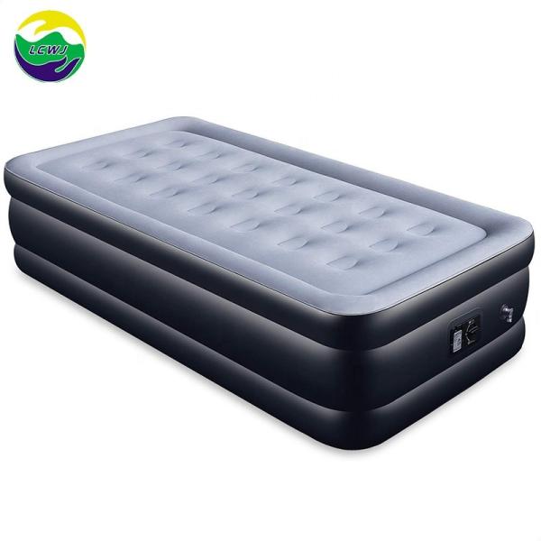 Quality Indoor Outdoor Inflatable Blow Up Furniture Twin Size Air Mattress 1.9M 2M for sale