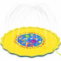Quality 100cm 170cm Garden Sprinkler Toy Party Inflatable Sprinkler Splash Pad for sale