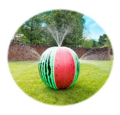 China 3ft Wassermelone Yard Sprinkler Splash Mat Kleinkinder Spiel im Freien Wasser Spielplatz zu verkaufen
