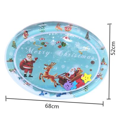 China Kids Inflatable Sprinkler Toy Soft Pool Floats Pad 150cm Customized for sale