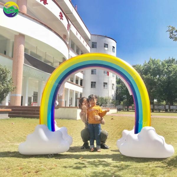 Quality Eco Friendly PVC Arch Sprinkler Toys Outdoor Inflatable Childrens Garden for sale