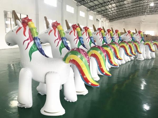 Quality Ginormous Inflatable Sprinkler Toy Unicorn Shaped Outdoor Sprinkler Toys For for sale