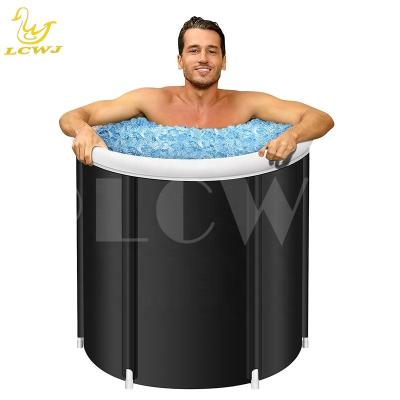 Chine 90 x 75 cm piscine gonflable personnalisée bain de glace portable 0,234 mm à vendre