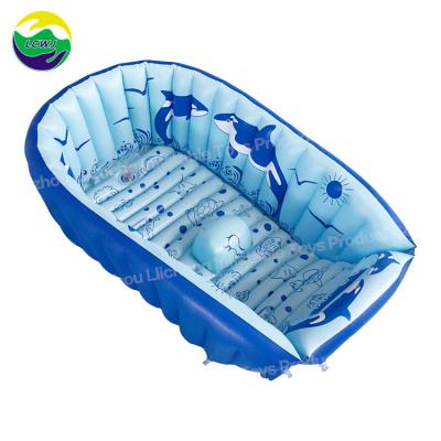 China PVC Air Blow Up Swimming Pool Inflatable Water Outdoor Indoor Bathtub For Child for sale
