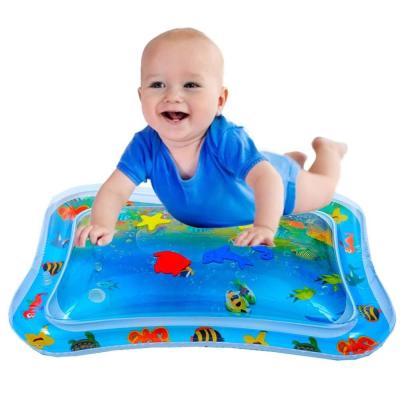 China 66 X 50cm Infant Water Toy Odm 3 To 12 Month Baby Inflatable Tummy Time Water Mat for sale