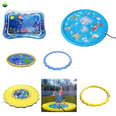 China Kids 100cm Infant Water Toy Sprinkle Inflatable Splash Pads for sale