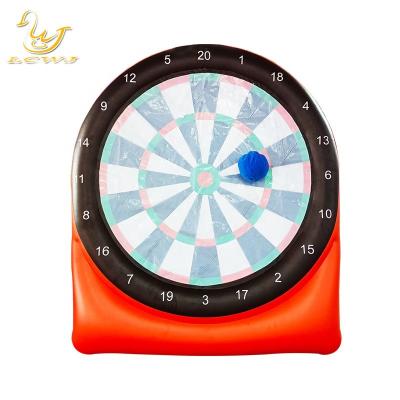 China PVC Indoor Inflatable Kickball Dartboard Inflatable Football Toss Game for sale