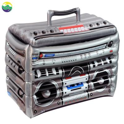 China Large Plastic cooler boombox Buffet Float Inflatable Coolers For Parties for sale
