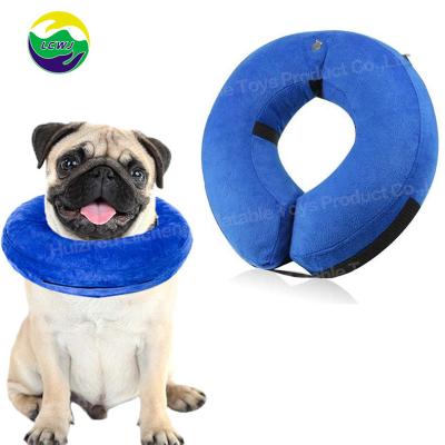 China Protective Dogs Cats Inflatable Pet Collar Pet Recovery Collar  E Collar for sale