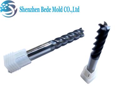 China High Hardness CNC End Mill Cutter High Speed Mold Machining Standard / Non Standard for sale