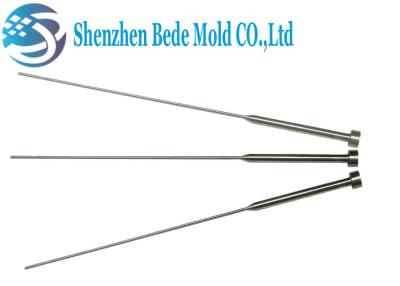 China High Speed Steel Stepped Ejector Pin / SKH51 Ejector Pins Injection Molding for sale