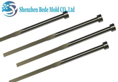 China Industrial Injection Mold Ejector Pins Non Standard Hard Breaking Ejector Blade for sale