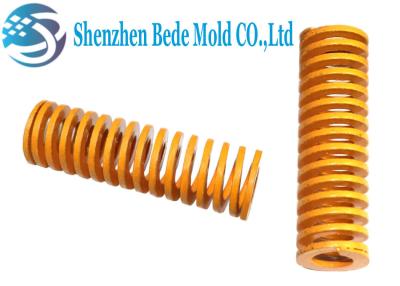 China El amarillo del metal muere el molde ISO10243, muelles en de las primaveras espiral industriales del moldeo por inyección en venta