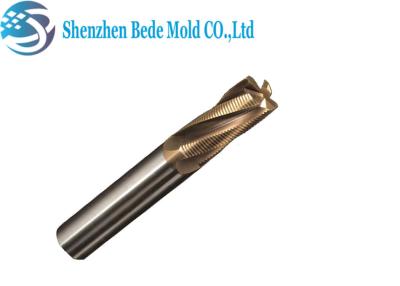 China Ti-Ni Alloys 4 Flutes Square End Mill Cutter Tungsten Carbide Multifunctional Customized for sale