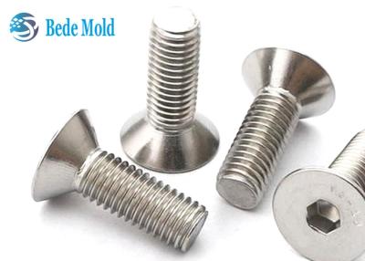 China Flat Head Socket Screws 8.8 Grade CSK Bolts Stainless Steel Fasteners  DIN 7991 for sale