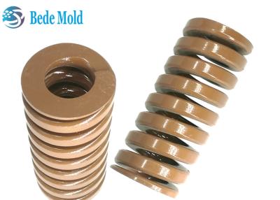 China Brown Color Coil Springs For Injection Mold And Punching Dies OD 30mm Load 360KG for sale