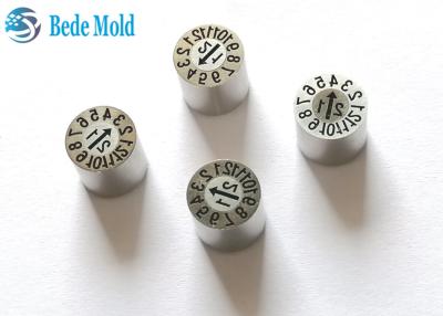 China Month Year Mold Date Stamps Inserts SUS420 Materials 48~52HRC for sale