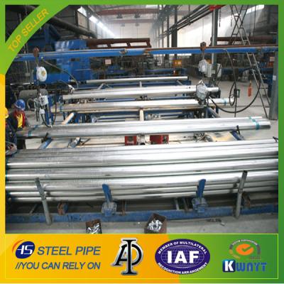 China BS1387-1985 ASTMA53 hot dipped galvanized steel pipe for structure for sale