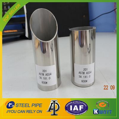 China 201 decorative stainless steel tubing,201 SS Tube with Ni 1% for sale