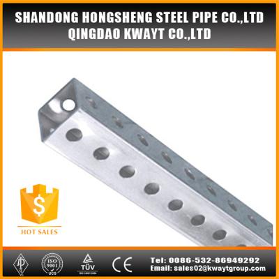 China perforated square sign post for sale